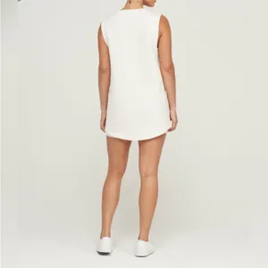 Bad Birdie Mirabel Dress in Cattail Whisper White thumbnail 2
