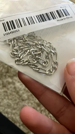 925 Sterling Silver Figaro Chain Anklet thumbnail 4