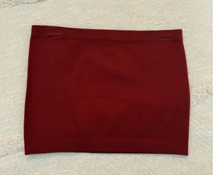Bozzolo Dark Red Tube Top thumbnail 1