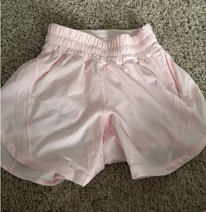 Pink Lululemon Shorts Speed Up 4" thumbnail 1