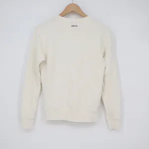 Allbirds Womens R&R Sweatshirt Cream White Organic Cotton Hemp XS thumbnail 6