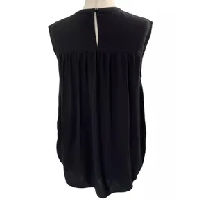 Old Navy Women's Medium Black Sleeveless Top with Lace | #11 thumbnail 2