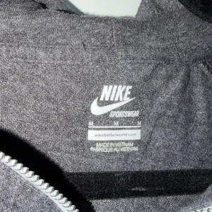 Gray Nike Activewear Full Zip Hoodie thumbnail 3