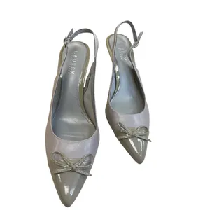 Lauren Ralph Lauren Womens Gray-Green Heels Size 9.5B SKU 8244 thumbnail 11