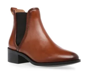 Steve Madden Women's Audience Cognac Brown Chelsea Boots Size 9 thumbnail 1