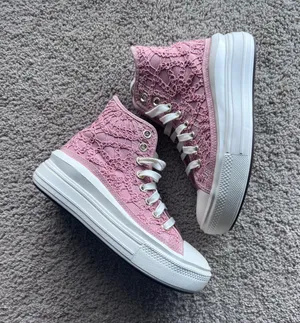 Converse Pink Crochet thumbnail 3