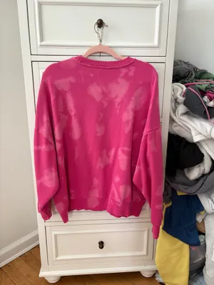 Pacsun pink tie dye crew neck  thumbnail 2