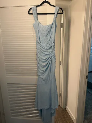 House of CB Cesca Dress (Blue) Like New thumbnail 7