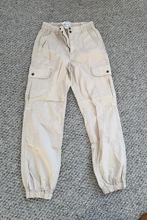 Garage Cargo Pants Tan thumbnail 1