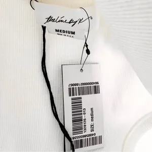 NWT The Line By K Remy Short Sleeve Bodysuit Ivory Size M thumbnail 9