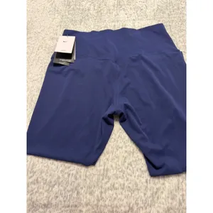 Nike Zenvy High Rise 7/8‎ Leggings Navy Blue InfinaSoft DQ6015-410 Womens XL NWT thumbnail 4