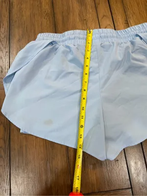 crown & ivy Light Blue Women's Athletic Drawstring Shorts thumbnail 6