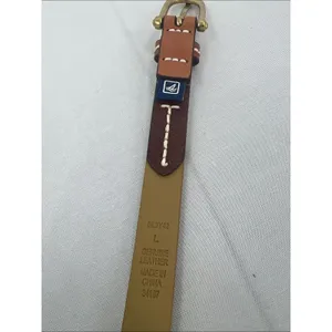 Sperry Gold shimmer belt thumbnail 3