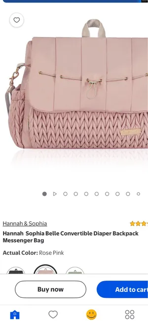 Hannah Sophia Belle Convertible Diaper Backpack thumbnail 11