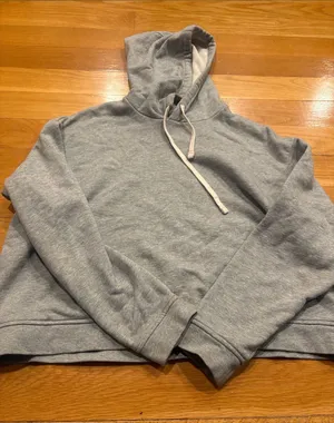 Everlane Light Gray Women's Pullover Hoodie thumbnail 1