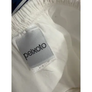 Peixoto Revolve Valentina White Swiss Dot Tiered High Slit Maxi Skirt Small thumbnail 10