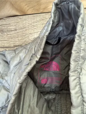 The North Face‎ silver nano puffer jacket size large thumbnail 3