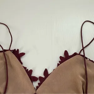 Self-Portrait Azalea Dress Burgundy, S (US 6, UK 10) thumbnail 13