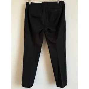 J.Crew Women’s‎ Black Stretch Mid-Rise Straight Leg Trouser Pants Size 10R thumbnail 8