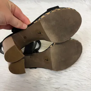 Liz Claiborne Women's Paseo Block Heel Platform Espadrille Sandals Size 7 thumbnail 6