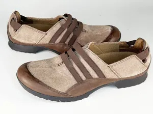Eddie Bauer Flynn Brown Suede Leather Business Casual Slip-On Shoes Women 6 thumbnail 1
