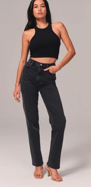 The 90s Abercrombie Straight Ultra High-Rise thumbnail 1