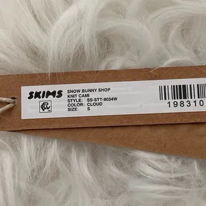 Skims Snow Bunny Shop Knit Cami Cloud Size Small thumbnail 11