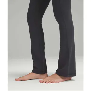Lululemon Align High-Rise Mini-Flared Pant 28" Graphite Grey size 8 thumbnail 4