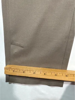 Carlisle New York Taupe Dress Pants Size 6 with Snap Cuffs thumbnail 5