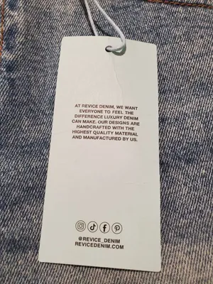 Revice NEW TLC Ocean Ave Low Rise Baggy Jeans in Blue Size 27 thumbnail 11