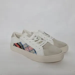 American Eagle Outfitters Sneakers Womens 8 Red White Blue‎ Plaid Shoes Fashion thumbnail 2