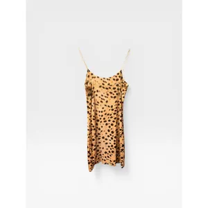 Aritzia Wilfred leopard print mini slip dress Small thumbnail 2