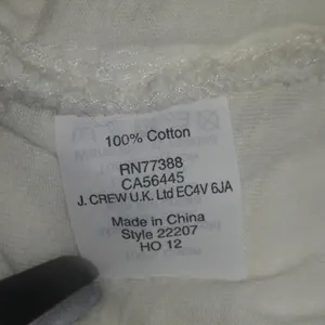J. Crew White Layered Crochet Lace Tank S Cream v6x thumbnail 4