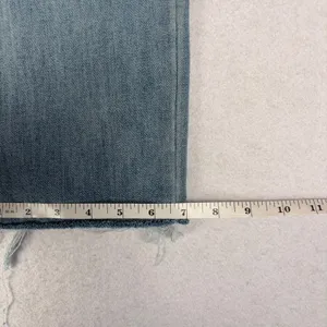 Flying Monkey Distressed Straight Leg Jeans Women's 30 High Rise Raw Hem euc thumbnail 8