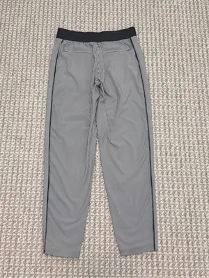 ATHLETA Brooklyn Textured Ankle Pant Size 4 City Stripe thumbnail 10