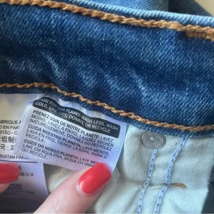 Levi Strauss & Co Distressed Wedgie Skinny Jean Size 26 thumbnail 14