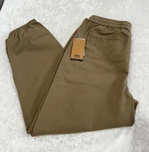 Vans Chamber II Jogger Women's Elastic Waistband Khaki Size Large Cotton Blend thumbnail 1