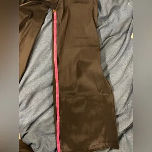 SHEIN artsy unique 3-D flowers strapless jumpsuit black sz L thumbnail 7
