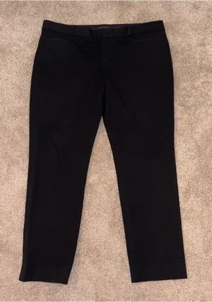 Women’s Black Banana Republic Dress Pants Size: 14L thumbnail 1