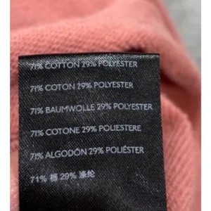Urban‎ Outfitters Pink V-Neck Long Sleeve Sweatshirt M Distressed thumbnail 5