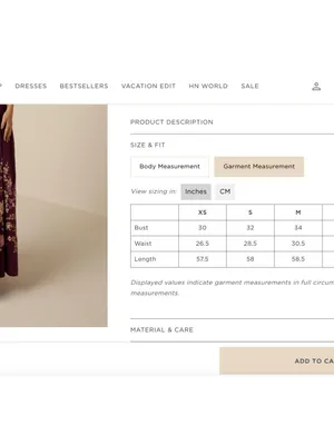 Hemant And Nandita Savi Maxi Dress Burgundy Floral Womens Size Medium thumbnail 10