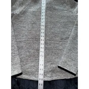 Lululemon Women's Stratum Hoodie Heathered Space Dyed Grey Full Zip Sz 6 thumbnail 9