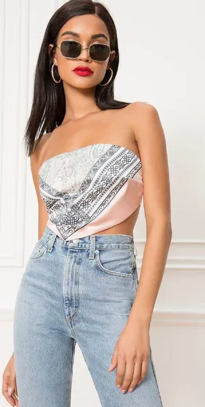 Revolve Bandanna Top thumbnail 1