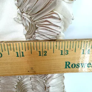 Lulus Truly Inspiring Floral Appliqué Mini Homecoming Dress Women Ivory Coquette thumbnail 12