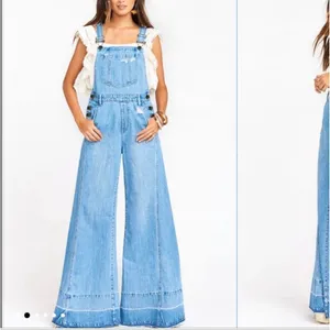 Show me your Mumu wide leg flare overalls size small thumbnail 2