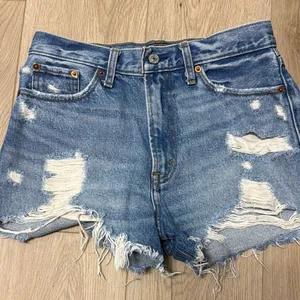 Abercrombie & Fitch Blue Jean Shorts thumbnail 1