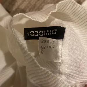 Divided White Ribbed Long Sleeve Bodysuit thumbnail 3