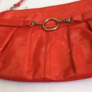 FINAL MARKDOWN NWT ladies patent wristlet Red thumbnail 1