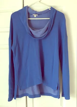 Cowlneck lounge top thumbnail 1