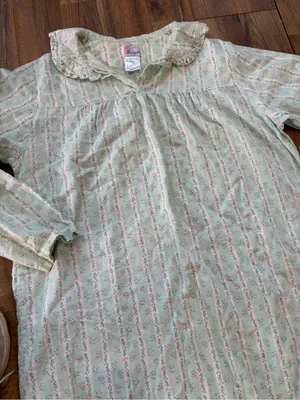 Vintage Cottagecore Floral Nightgown / Sleep Dress | 100% Cotton thumbnail 3